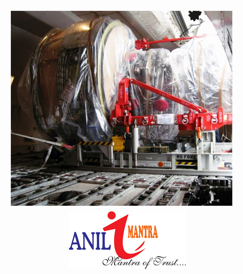 Anil Mantra Successfully Moving an Aircraft Engine from Delhi